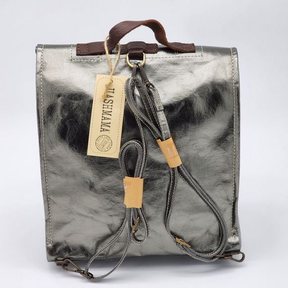 Uashmama Metallic Lunch Bag Zaino Backpack main image 5